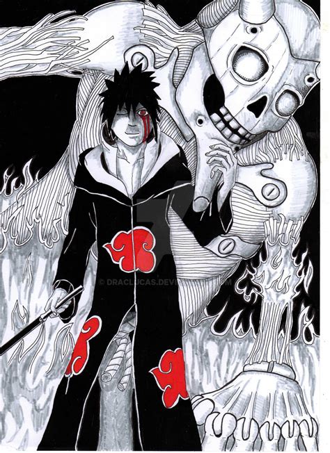 Ugly Sasuke And Susano By Draclucas On Deviantart