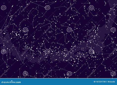 Milky Way Southern Hemisphere Map