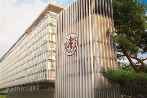 World Health Organization Building With Glass Wall And