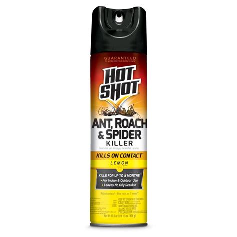 Hot Shot 175 Oz Lemon Ant Roach And Spider Insect