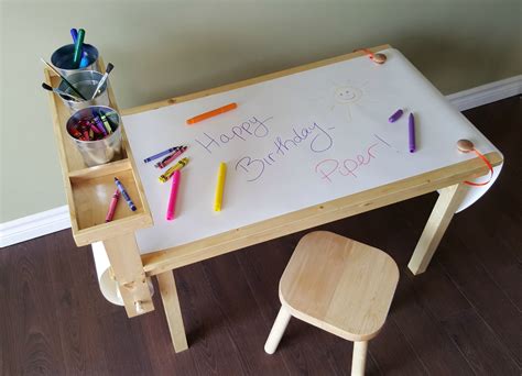 Turtles And Tails Diy Childrens Craft Table With Paper Roll