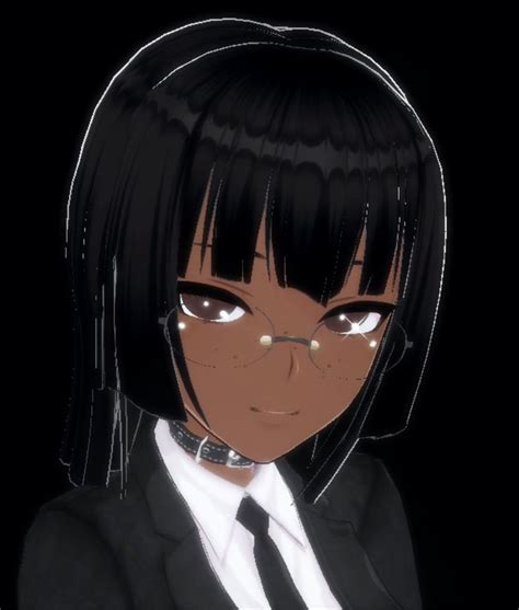 Pin by 𝑀𝑒𝑖 on Pfp to use Black anime characters Vr anime Black