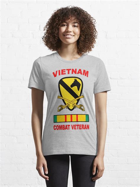 1st Cavalry Division Vietnam Veteran T Shirt For Sale By Tommytbird