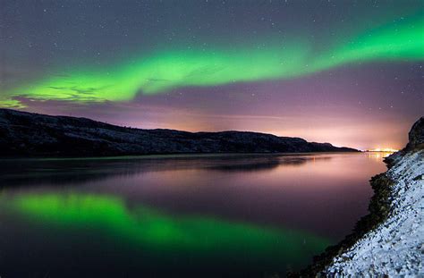 Norvegia La Magia Dellaurora Boreale