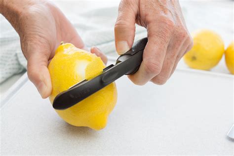 Finely grated zest from a microplane: Make Lemon Zest Without a Zester
