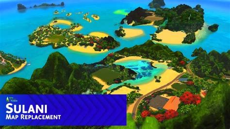 Sulani Map Replacement Download 20th Century Plumbob Sims Sims 4