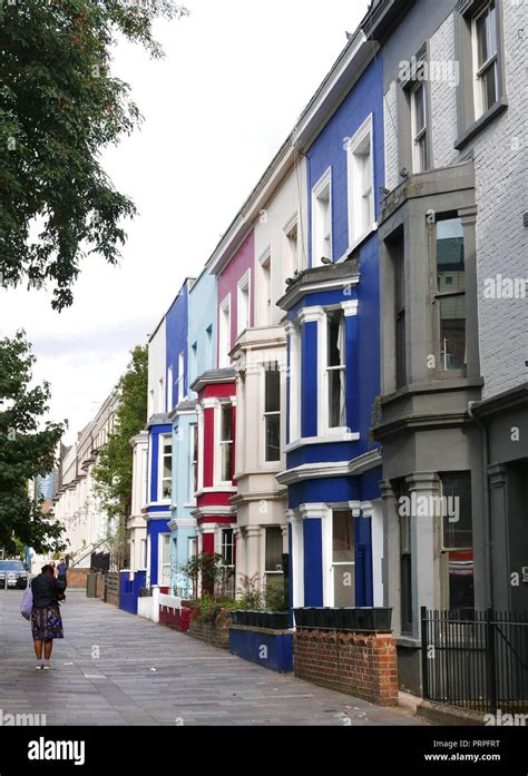 Houses In North Kensington London Stock Photo Alamy