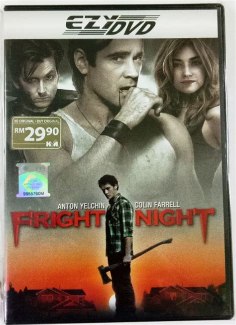 English Movie Fright Night Dvd Horror Film Colin Farrell Hobbies Toys Music Media