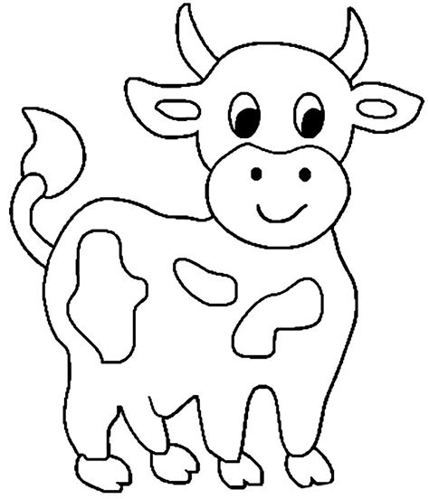 desenhos de vaca para colorir e imprimir 7 SÓ ESCOLA