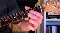 How To Play the D6 Chord On Guitar (D sixth) 6th - YouTube