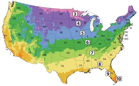Us Growing Zone Map Find Your Plant Hardiness Zone Brecks