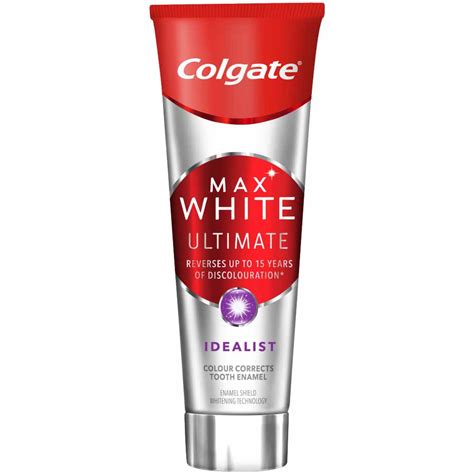 Colgate Max White Ultimate Ideallist Whitening Toothpaste Ml Wilko