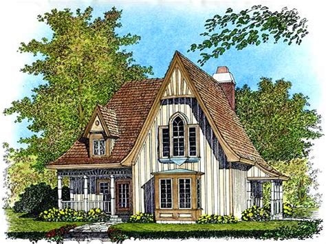 Gothic English Cottages Small Gothic Cottage House Plans