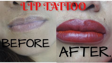 Click here for my full disclosure statement. PERMANENT LIP TATTOO - YouTube