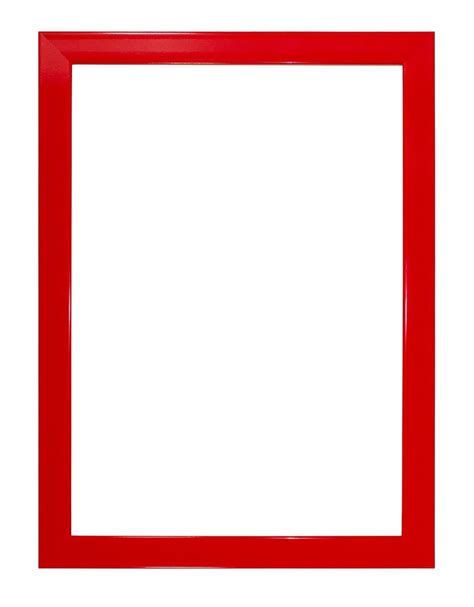 Black White Red Gloss Picture Frame Photo Frame Poster Frames A4 A3