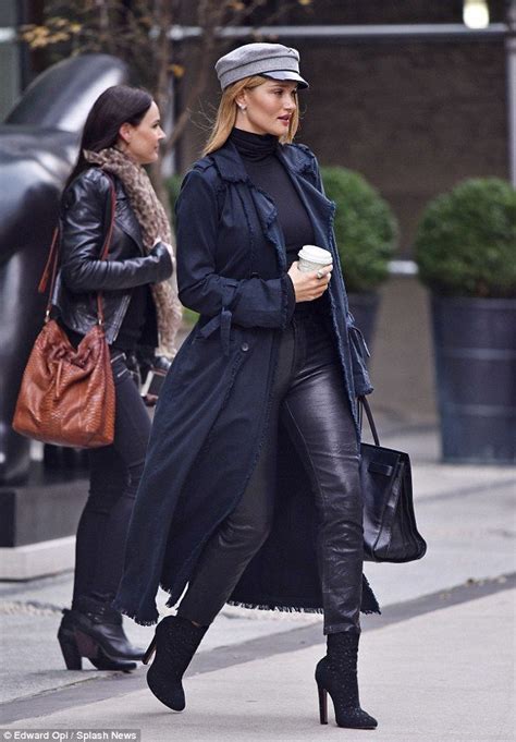 Stylish In The City Rosie Huntington Whiteley Certainly Dressed To