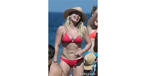 Hilary Duff Celebrities In Bikinis 2017 Popsugar Celebrity Photo 27