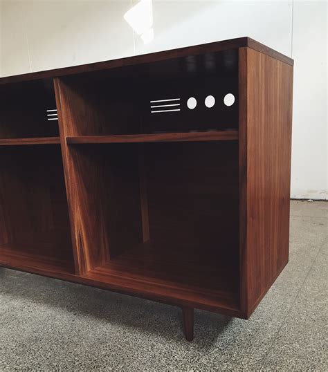 Custom Mid Century Modern Style Cabinet By Mtthrmn Fine Furniture