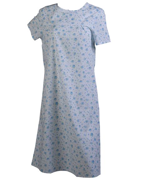 Ladies Slenderella Floral Nightdress Short Sleeve Lace Trim Nightie Poly Cotton Ebay