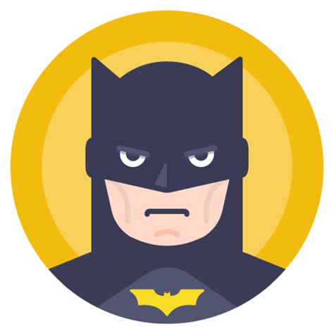Batman Icon Free Avatars Iconset Diversity Avatars Riset