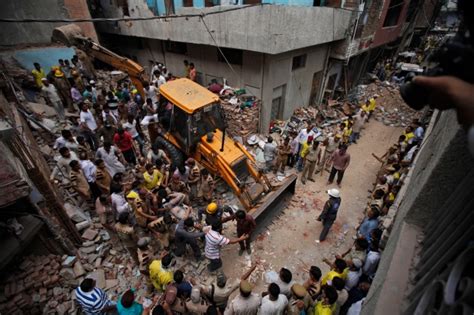 At Least 19 Die As 2 Buildings Collapse In India Rescue Ongoing For