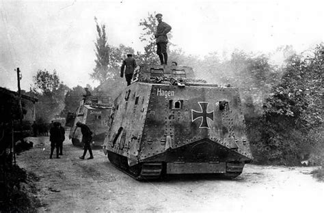 A7v Hagen Erster Weltkrieg Deutsches Kaiserreich Panzerkampfwagen