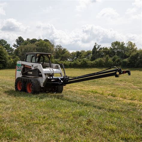 Titan 26 Ft Reach Telescoping Hydraulic Skid Steer Truss Boom V2