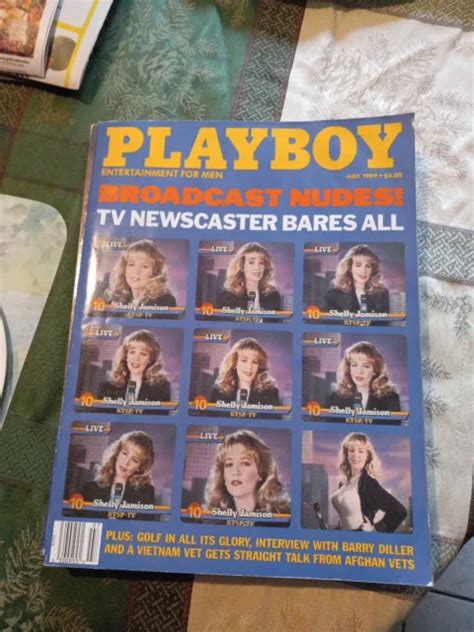 PLAYbabe MAGAZINE JULY 1989 Broadcast Nudes Wow Shelly Jamison Preown