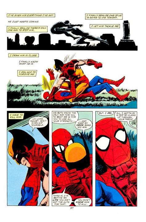 Spider Man Vs Wolverine In A Mma Fight Battles Comic