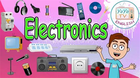 Electronic Vocabulary Words Electricity Vocabulary Technology