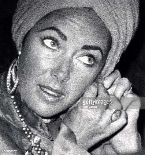 Elizabeth Taylor During 46th Annual Academy Awards Rehearsals
