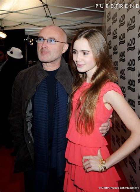 Lily Collins Phil Collins
