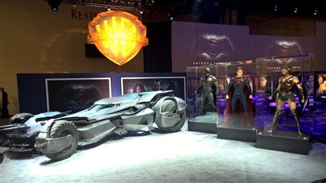 Batman V Superman Batmobile Publicly Unveiled