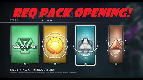 Req Pack Opening Silver Halo 5 Youtube