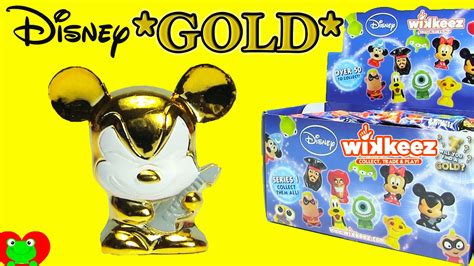 Disney Wikkeez Blind Bags 50 To Collect Plus Gold Rockstar Mickey