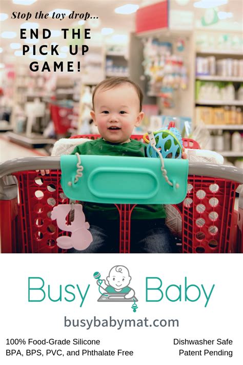 The Busy Baby Mat Can Be Used On A Shopping Cart Simply Wrap The Mat