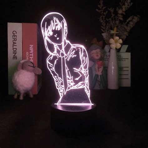 Lamps Lighting And Ceiling Fans Night Lights Home And Garden Anime 3d Lamp