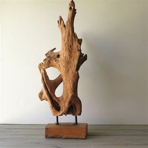 Driftwood Sculpture On Stand Driftwood Sculpture Driftwood Art