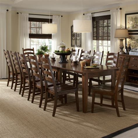 9 pieces overall, 6 chairs, one dining table, one side table, and one tallboy dresser. 11 Piece Dining Room Set - HomesFeed