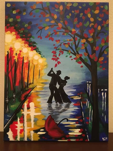 Popular Couple Dancing Painting
