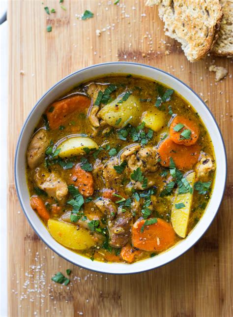 Use our favourite chicken stew recipes for the perfect warm and comforting dinner. One-Pot Chicken Stew (The Easiest Stew Ever) - Little Broken