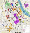 Downtown Nashville map - Map downtown Nashville (Tennessee - USA)