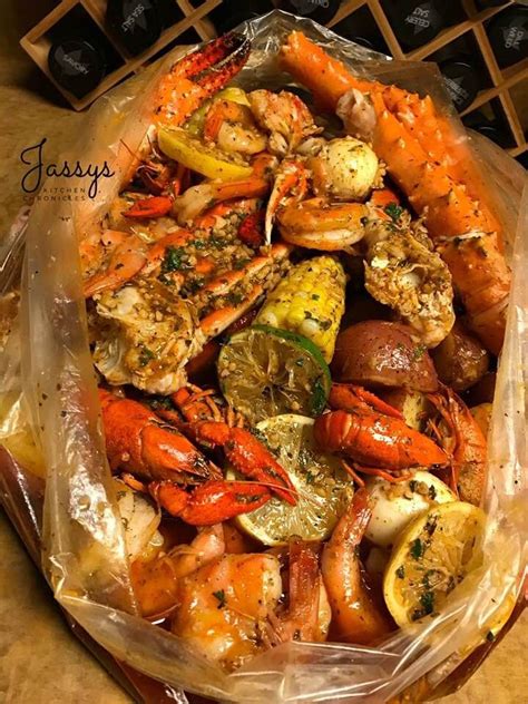 I adjust spices to my personal taste (i love lots of spices). 😩 supa hungry. | Seafood boil recipes, Boiled food, Soul food