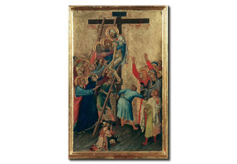 Tableau De Maître The Deposition From The Cross Simone Martini
