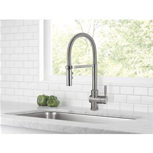 We have 10 images about kitchen faucets lowes including images, pictures, photos, wallpapers, and more. DELTA Struct 1-Handle Pull-Down Kitchen Faucet | Lowe's Canada