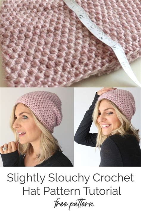Slightly Slouchy Crochet Hat Melanie Ham
