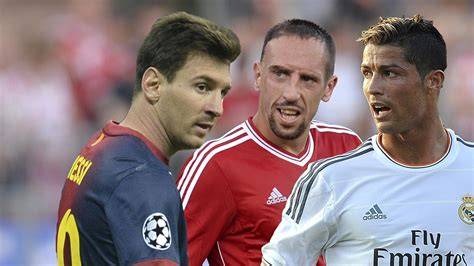 Messi Ribéry E Ronaldo Finalistas Ao Melhor Jogador Por Dentro Da Uefa
