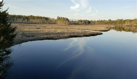 Hidden Lake In New Jersey With Bluest Water