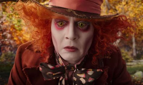 Alice Through The Looking Glass Trailer Johnny Depp As The Mad Hatter