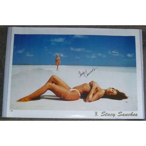 Stacy Sanches Signed X Playbabe Poster PSA DNA COA Autographed Original On EBid United